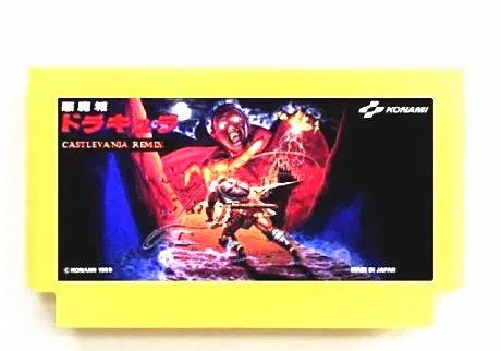 Высококачественный 60-контактный 8-битный игровой картридж 42 в 1 с caslevania REMIX |