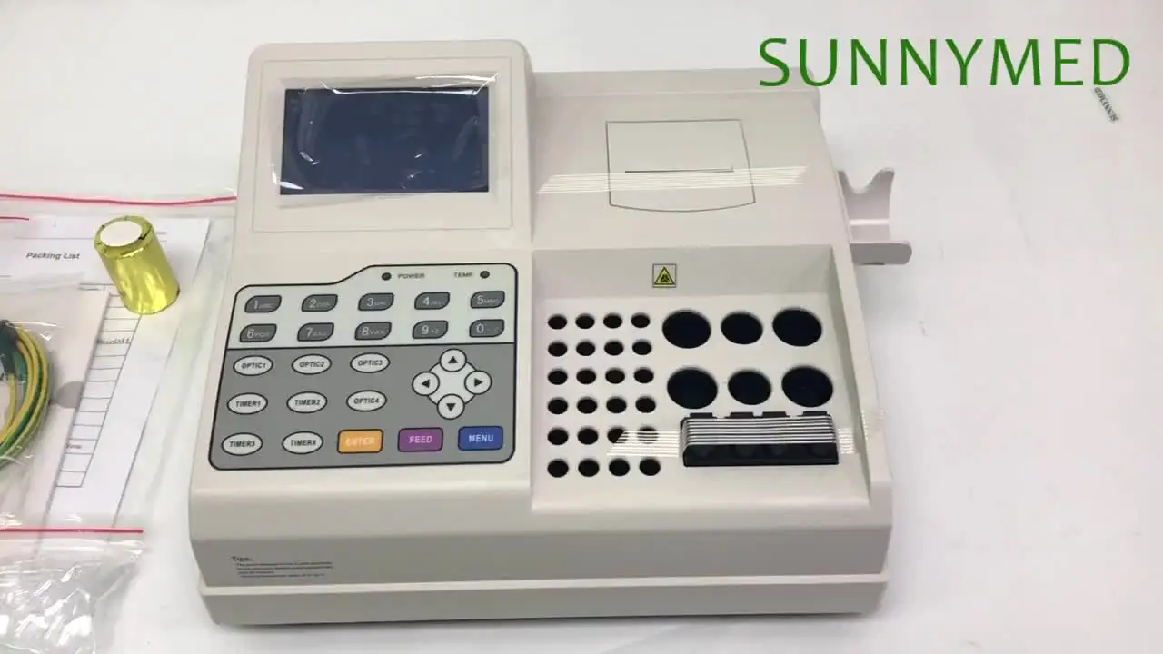

SY-B032 автоматический медицинский коагулометр, анализатор крови