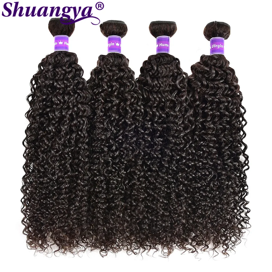 Kinky Curly Human Hair Weaves Wholesale Bundles Price 3 6 10 Lots Double Weft 10A virgin Extension | Шиньоны и парики