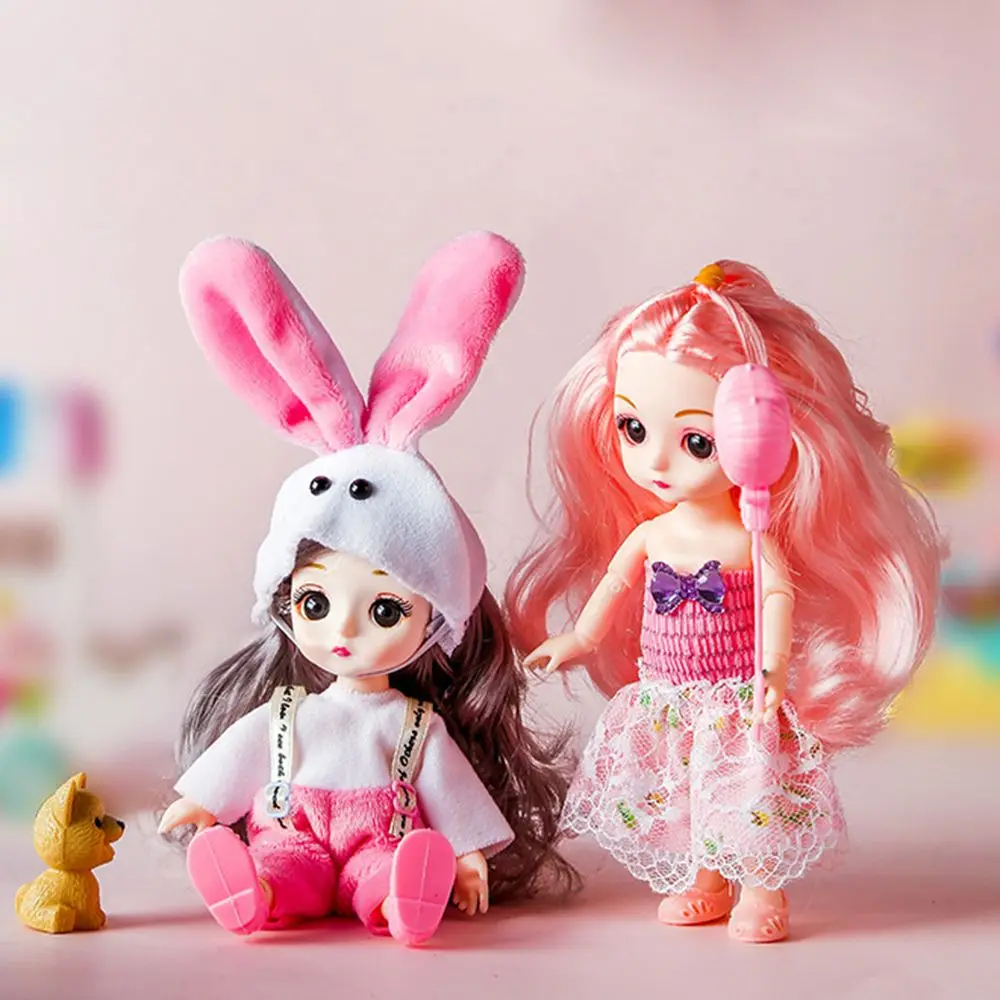 Кукла шарнирная Длинная с одеждой 16 см 13 шарниров|Куклы| |