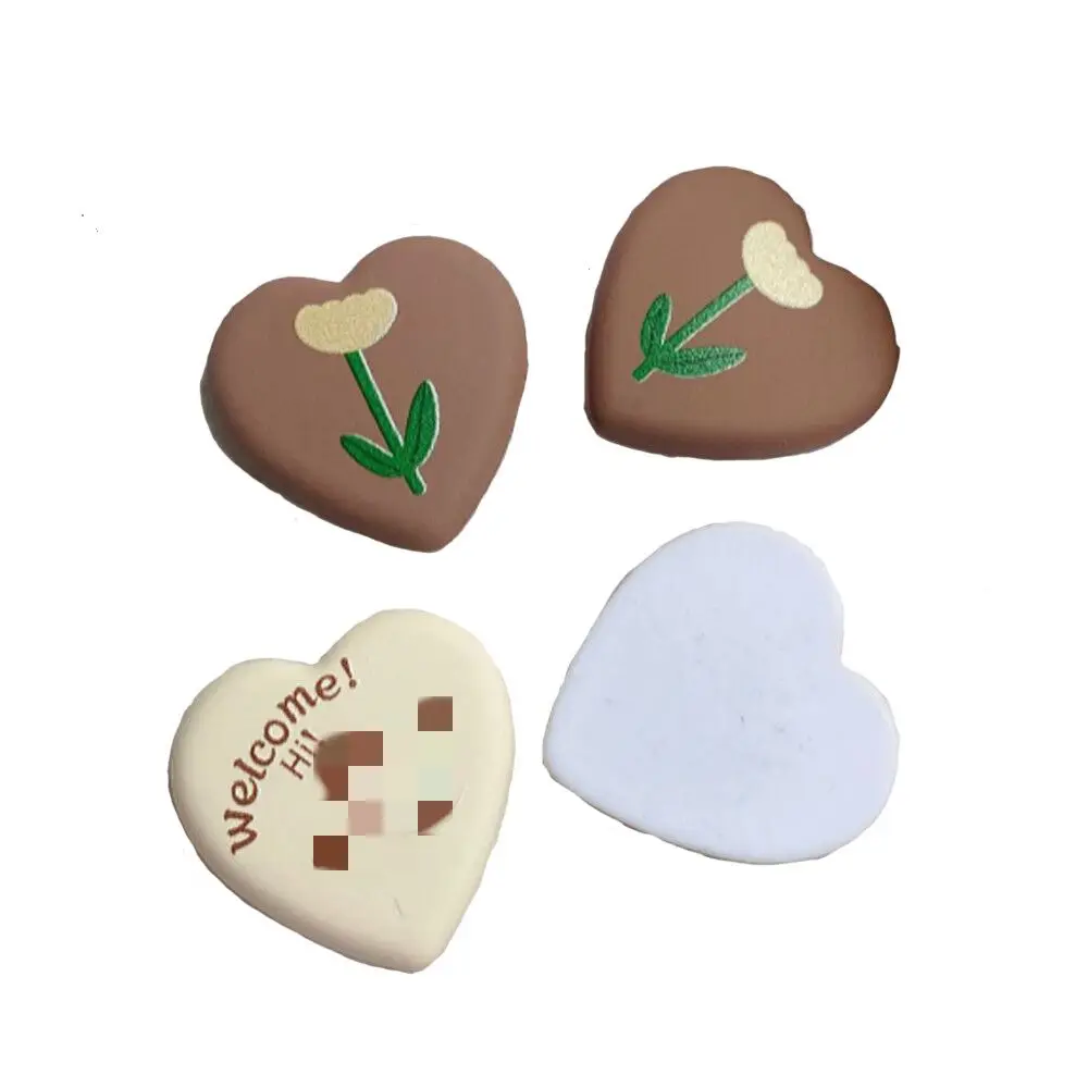 

Flatback Resin Bear Flowers Hearts DIY Crafts For Peach Heart Flat Back Resin Cabochon Scrapbook Headgear accessories