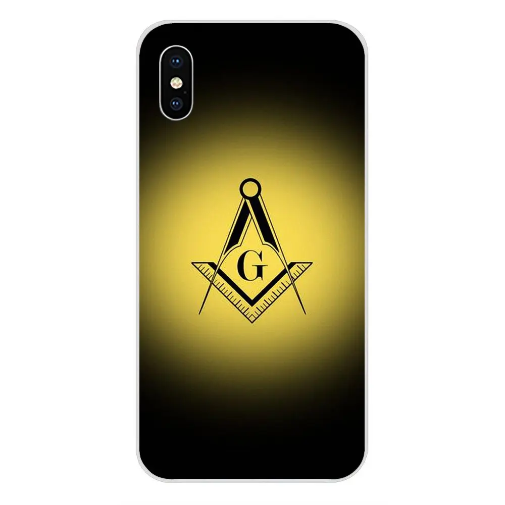 TPU Live Love Phone для Apple iPhone 4 4S 5 5C 5S SE 6 6S 7 8 Plus X XS Max XR Masonic Logo | Мобильные телефоны и