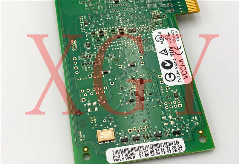 Новая Оригинальная Qlogic QLE2562 фотография 8 Гб PCIe FC Двухпортовая волоконная карта HBA