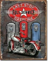 metal wall sign full service car wash shop auto repair factory indoor and outdoor wall decoration retro art metal sign 8x12 inch