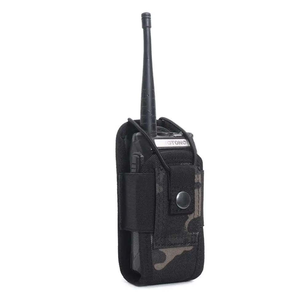 

1000D Nylon Outdoor Pouch Tactical Sports Molle Radio Walkie Talkie Holder Bag