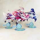 Горячая аниме Honkai Impact 3 акриловая модель на подставке Cosplay Kiana  Yae Sakura экшн-фигурка знаменитая коллекционная игрушка подарок для друга