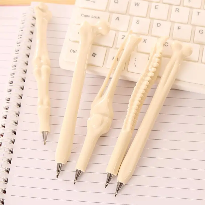 

1@#1pcs Kawaii Bone Paint Brushes Different Shape Round Pointed Tip Ink Pen Painting Brush Set Art Supplies