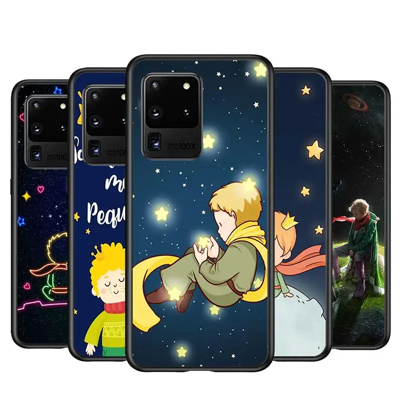 

Cute little Prince For Samsung M02 M31 S M60S M40 M30 M21 M20 M10 S M62 M12 F52 Note 20 Ultra 10 Pro Plus 8 9 Phone Case