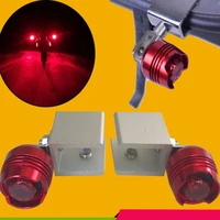 electric scooter aluminum alloy gemstone rear light for xiaomi m365m365 pro folding scooter laser light safe warning taillight