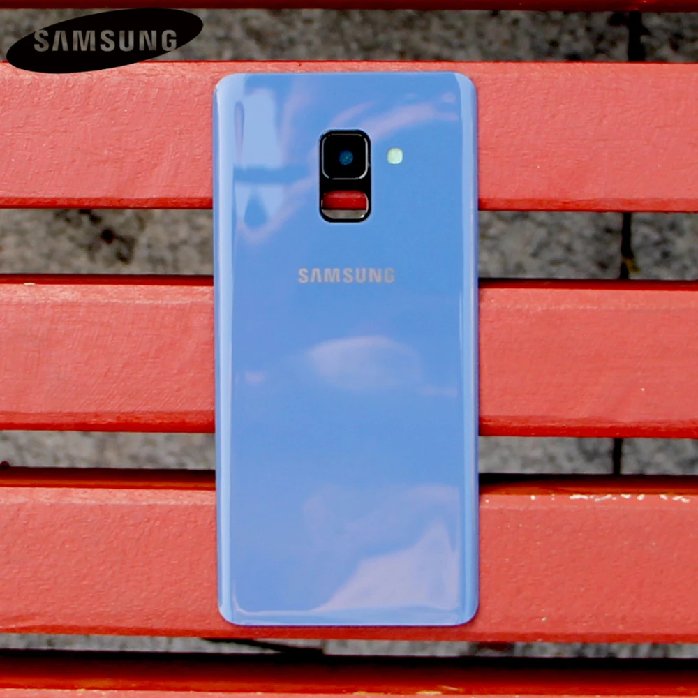 Samsung Mobile phone Housing for SAMSUNG Galaxy A8 2018 Edition A530N A530F Phone Case Back Cover Glass Backshell + Tools | Мобильные