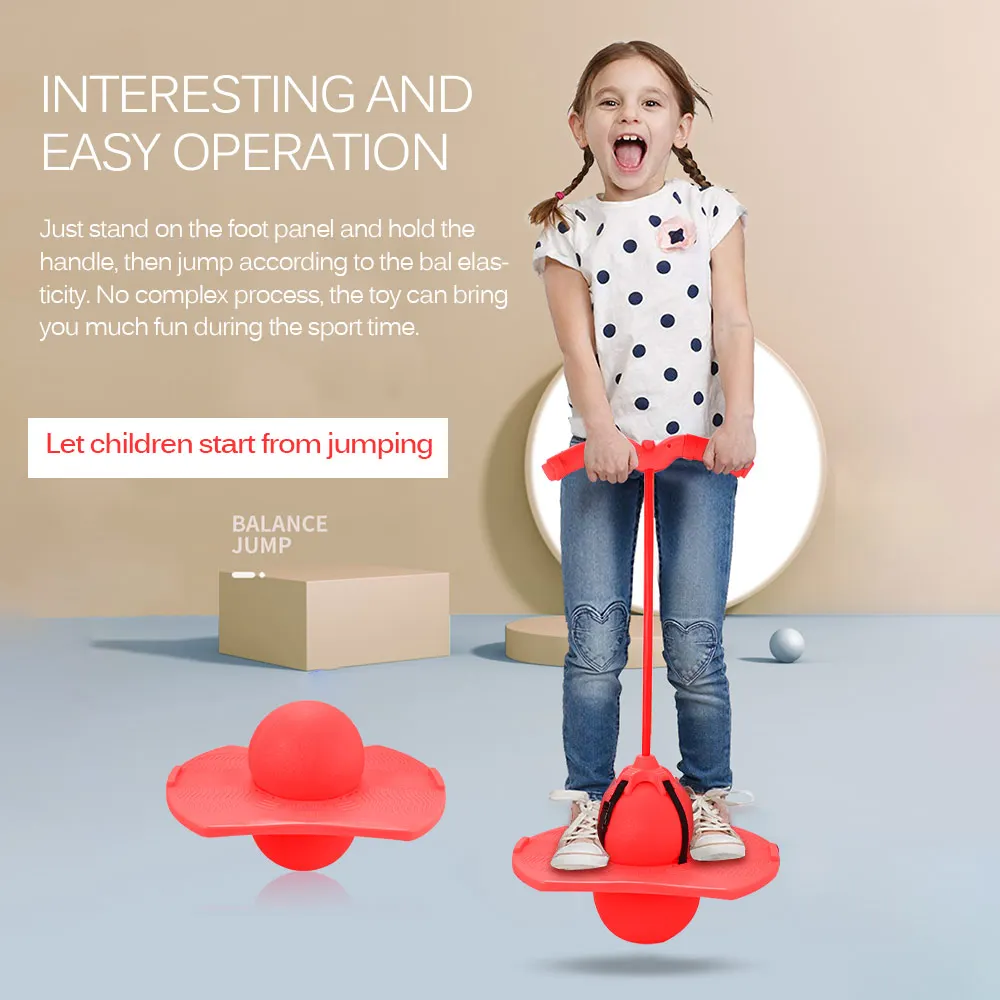 мячик попрыгун Упражнения прыгающий шар Доски для балансирования прыгать Фитнес
