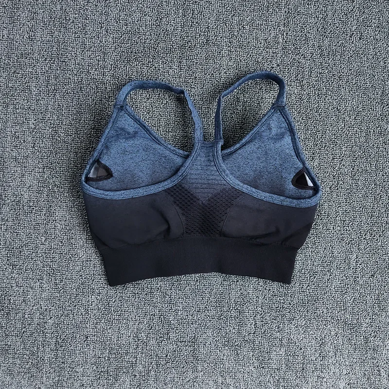 

Women Yoga Set Workout Long Sleeve Crop Top Sports Bra Seamless Leggings Gym Clothing Fitness Sportswear Sports Suits
