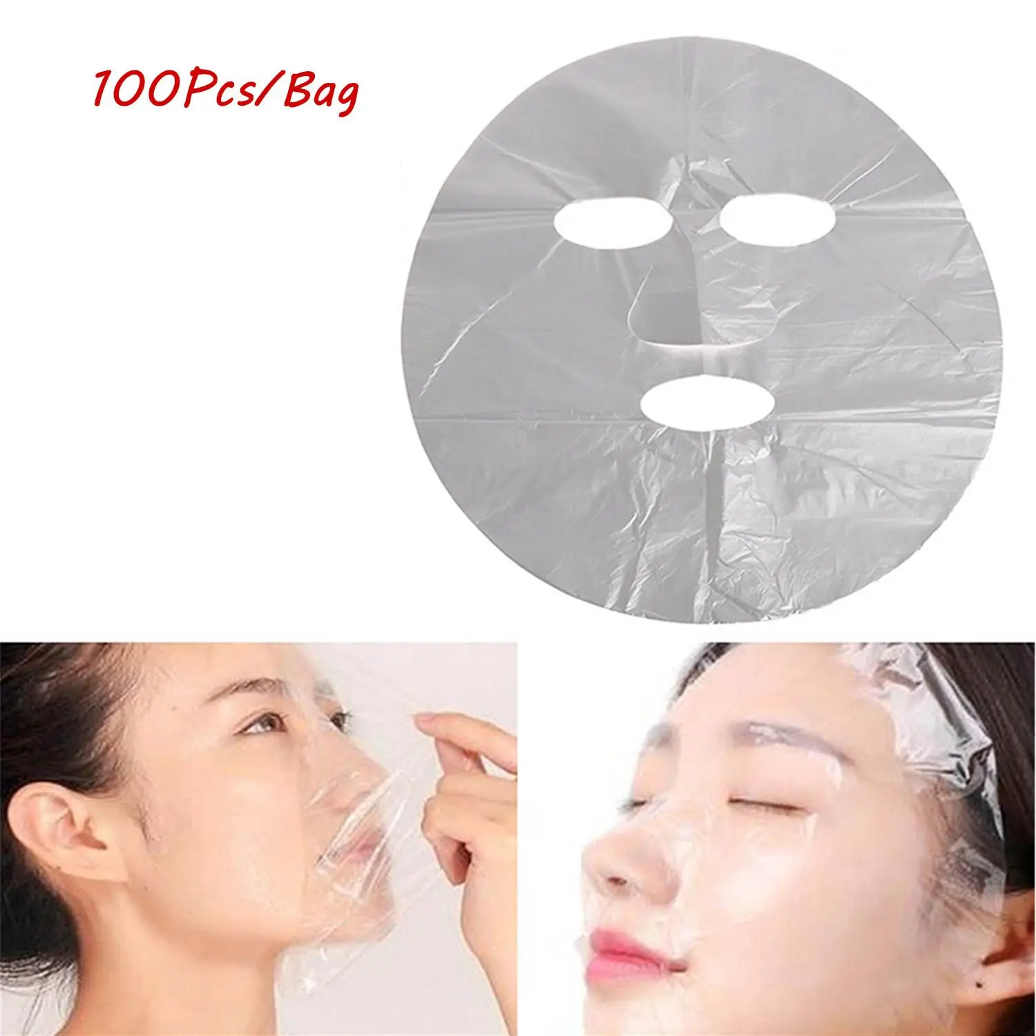 

Disposable Skin Care Fresh Keeping Film Plastic Paper Facial Stickers Mask Face-Pack Beauty Tool