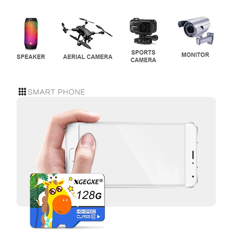 Micro SD карта памяти класс 10 64 ГБ 128 32 16 ГБ|Карты памяти| |