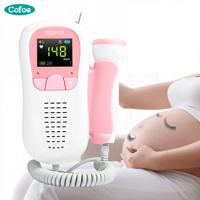 Cofoe Doppler фетальный детектор карманный портативный бытовой ультразвуковой