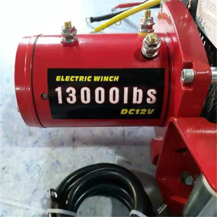Лебедка 12V 13000 фунтов электрическая лебедка трос лебедки|Инструменты и