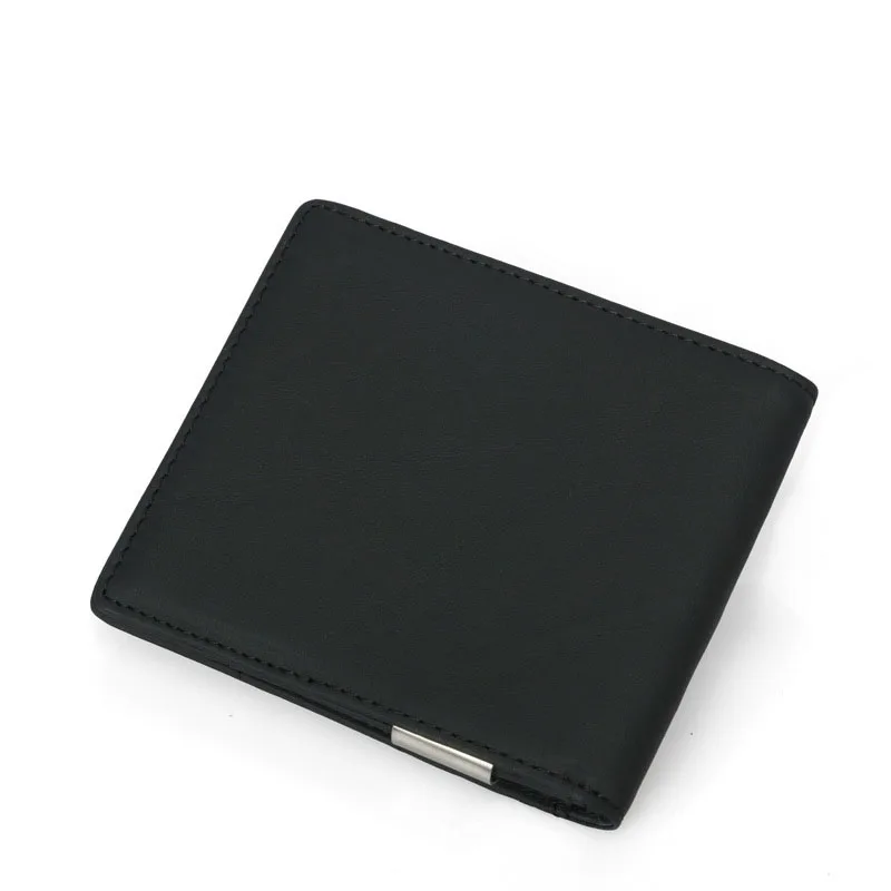 RFID мужской верхний слой из натуральной кожи зажим для доллара США корейская мода