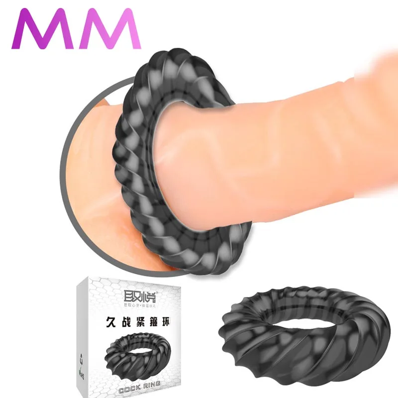 Мужское Силиконовое кольцо на пенис для взрослых вагинальный презерватив