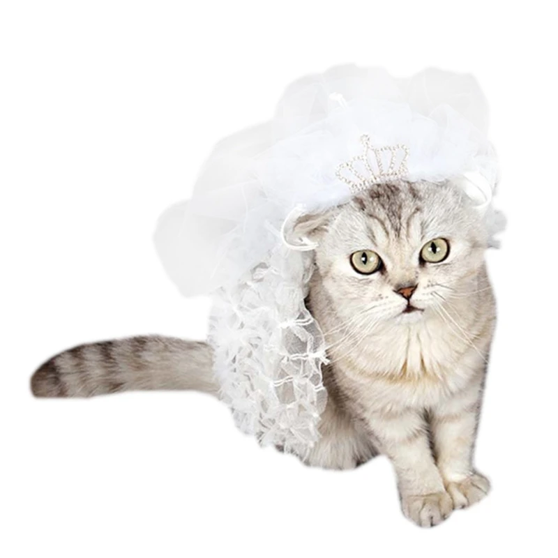 

Элегантное свадебное платье с котом плащ для домашних животных трансформирующий костюм трансвестита легкий удобный празднивечерние без з...
