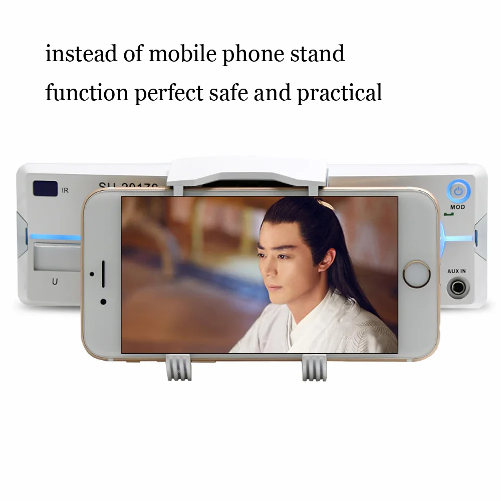 Автомагнитола 1 Din автомагнитола стерео FM Bluetooth 2 0 Usb Aux вход Mp3 WMA плеер