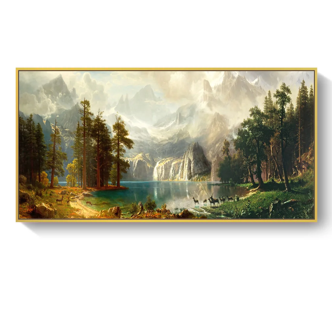 

Modern Landscape Canvas Painting Wall Art Posters and Prints Wall Pictures for Home Living Room Decoration
