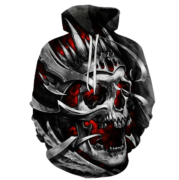 Толстовка мужская с 3D принтом волк Тотем брендовый свитшот качественный пуловер