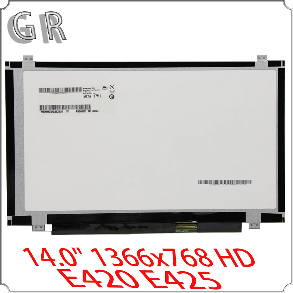 Новый оригинальный для Lenovo ThinkPad 14 0 &quot1366x768 HD ЖК-экран E420 E425 LED полный дисплей 40PIN