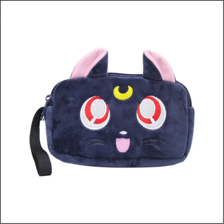 Pretty Guardian Sailor Moon card captor sakura sailor moon плюшевая сумка для макияжа с кошкой luna