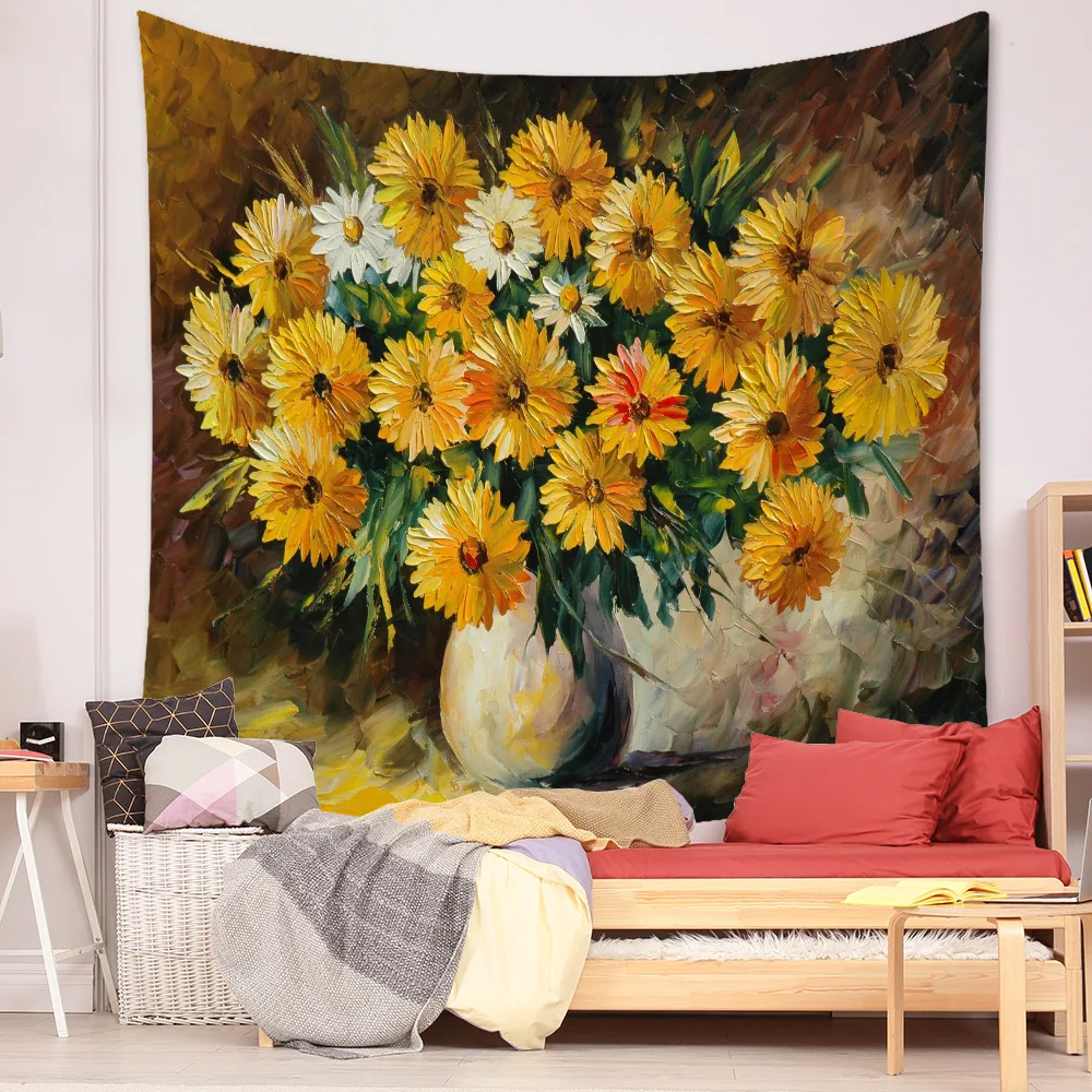 Настенный гобелен 3 шт. небольшой свежий цвет Моранди занавески для дома гостиной