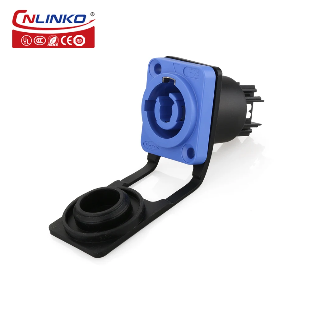 3 Pin Led освещение IP65 вилка и розетка наружный мужской женский кабель питания