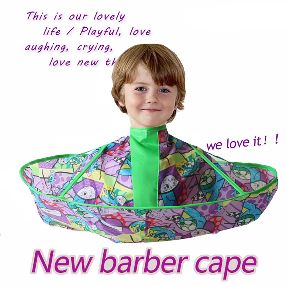 Детская Полезная Бриллиантовая накидка для волос салонный парикмахерский