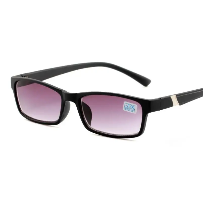 Women's Men's Flower Legs Square Myopia Glasses Finished PC Frame Vintage Minus Sun Prescription -1.0 -1.5-2.0 To -6.0 | Аксессуары