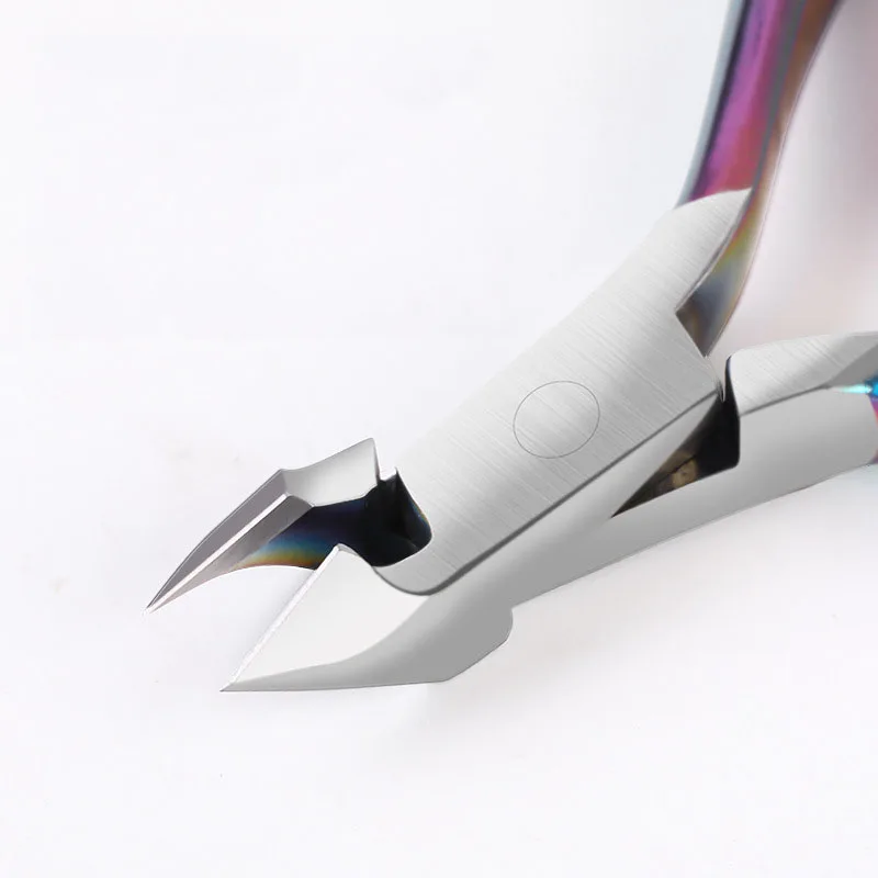 Laser Stainless Steel Cuticle Nipper Professional Nail Clipper Remover Scissors Trimming Dead Skin Manicure Care Tools 1Pcs | Красота и