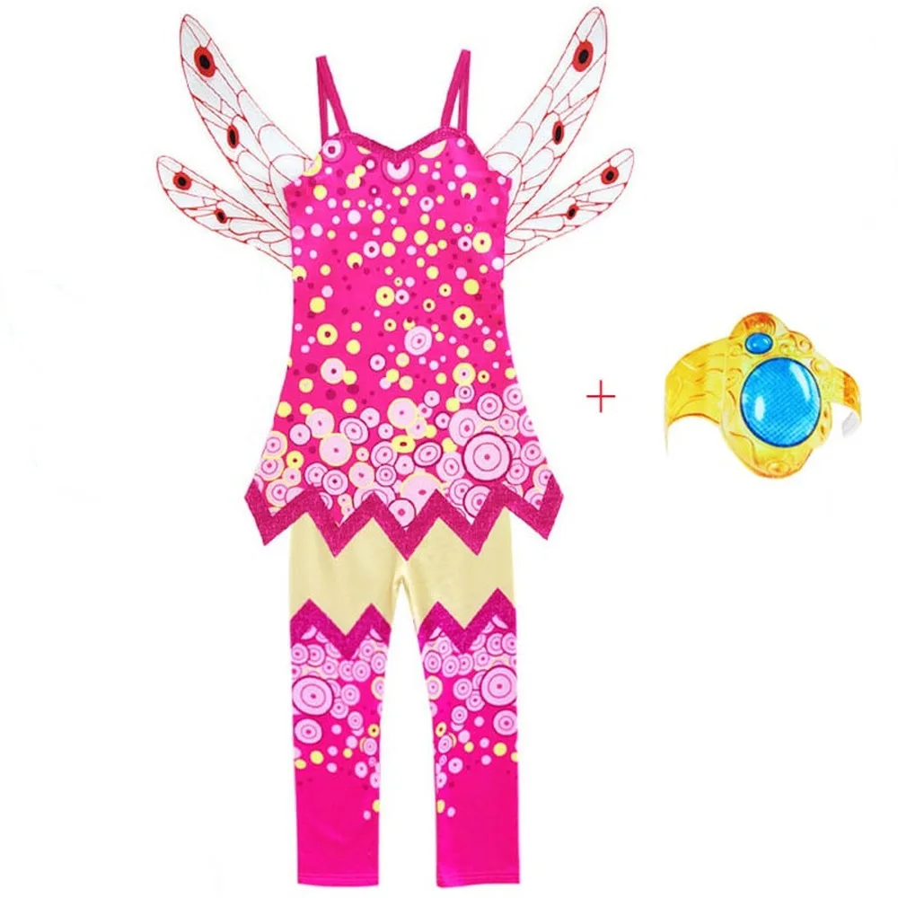 Костюмы на Хэллоуин для девочек комплект одежды Mia и Me костюм косплея Детский