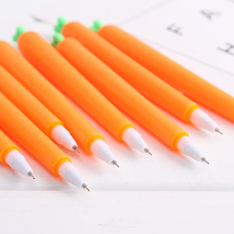 1pcs Kawaii Daucus Carota Highlighter Students Highlighters Marker Brush Pens Pastel Markers Watercolor Fluorescent Pen Drawing - купить по