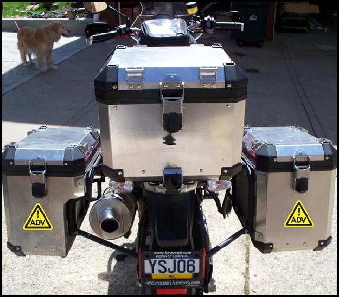 4 x мотоциклетная Светоотражающая наклейка безопасности комплект