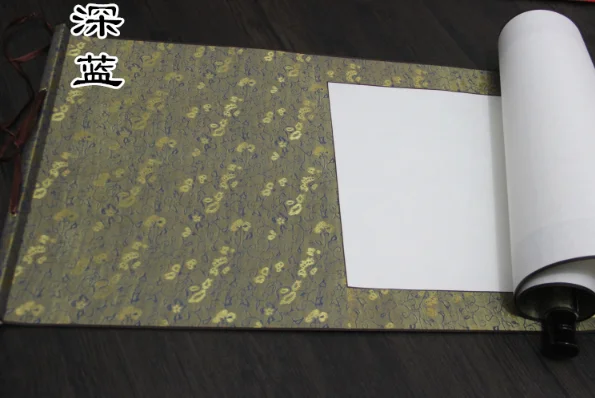 

02 Chinese calligraphy Wannianhong couplet paper spring couplet Xuan paper thickening four feet five words seven words