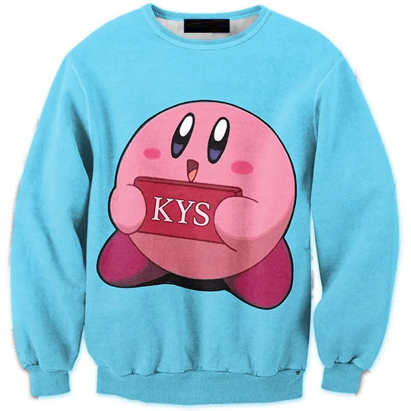 

CNUUIKOOEK Sweatshirts Hot Selling Men's 3D Cute Little round Ball Printed Hoodie Long Sleeve Pullover Fashion Man Hoodies