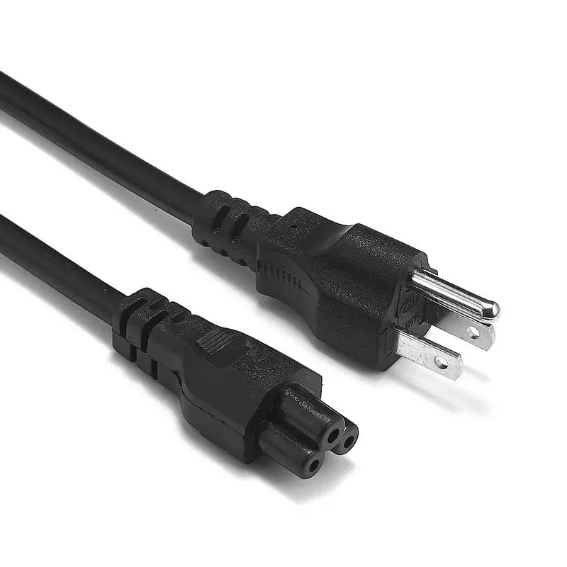 Ноутбук удлинитель питания 1 2 м 5 США IEC C5 кабель для HP Dell Lenovo Sony Asus ноутбука|power cable