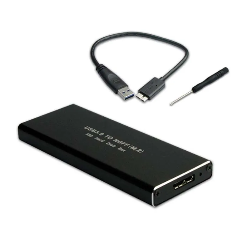 Чехол M2 SSD корпус NGFF чехол для M.2 адаптер USB 3 0 на SATA внешний конвертер Caddy 6 Гбит/с