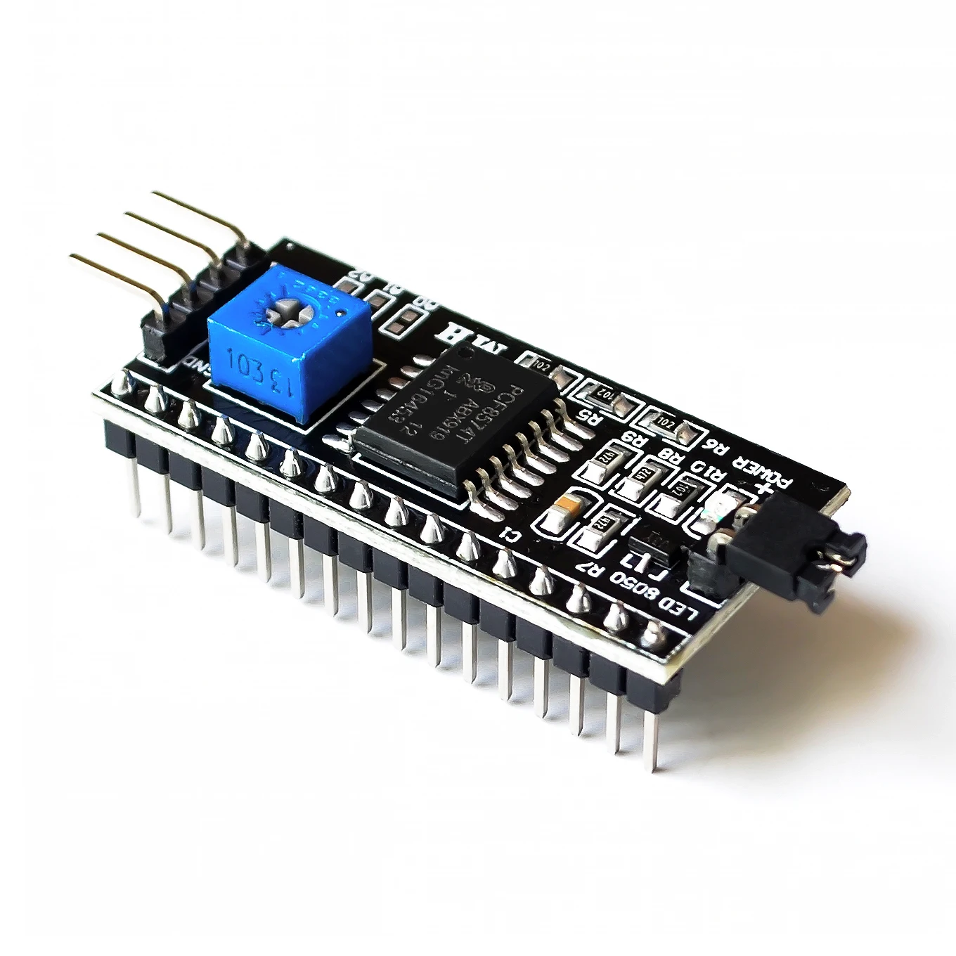 Плата адаптера ЖК-дисплея 1602 2004 IIC/I2C/интерфейс | Электронные компоненты и