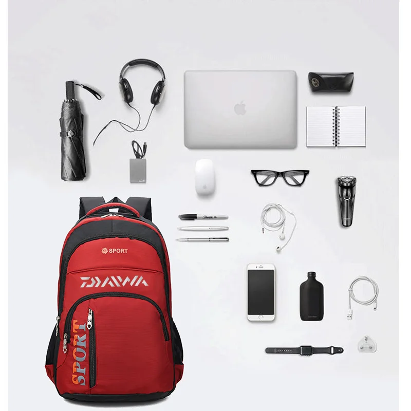 

2020 Daiwa New Mountaineering Backpack Breathable Wear-resistant Fishing Backpack Men and Women Outdoor Travel Backpack