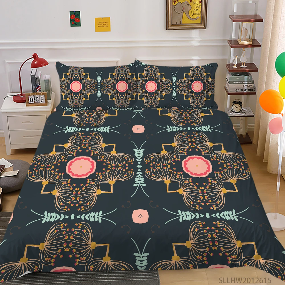 

Home Textile Funny Cartoon Bedding Set Luxury Duvet Cover Set 2/3 Pcs Bed Gift Child Teen Bedroom Decoration Dropship