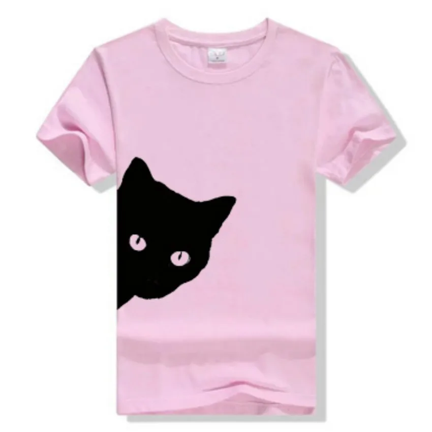 2020 женская футболка с коротким рукавом Повседневная для пары летняя принтом