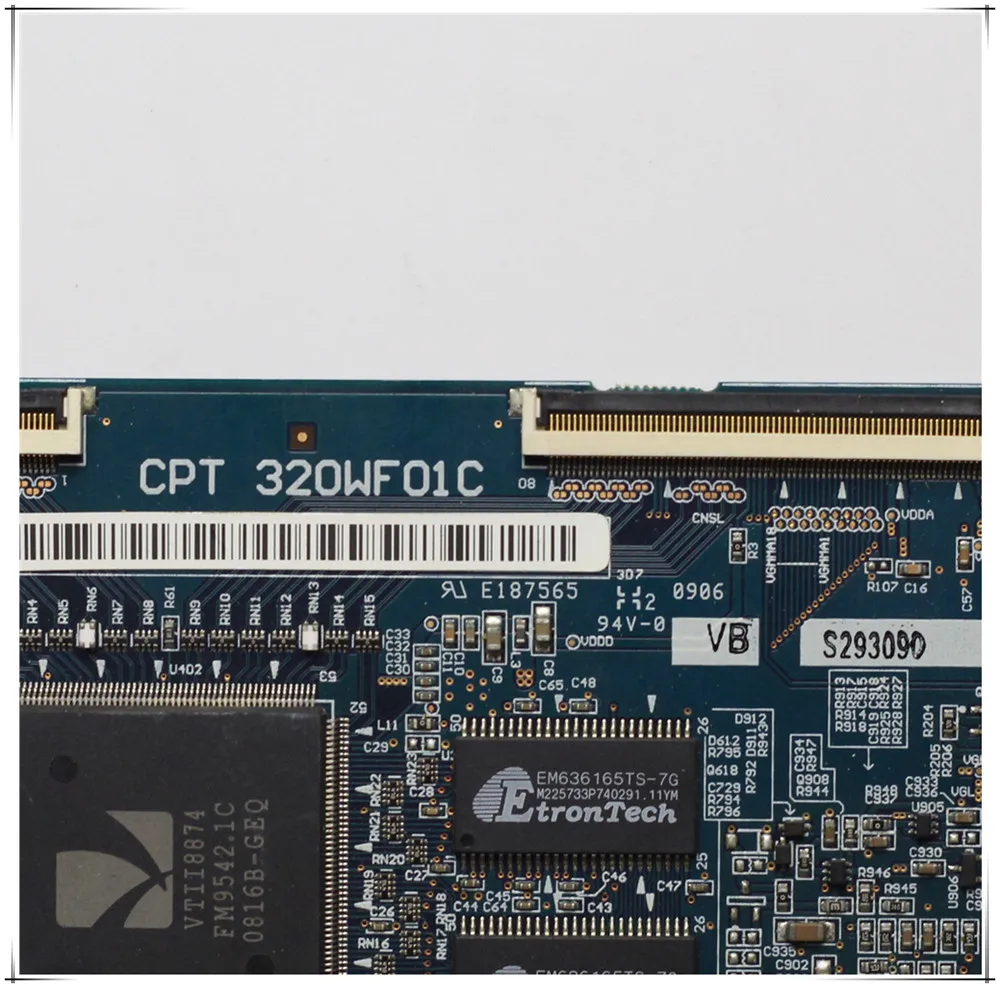 ТВ t con плата CPT 320WF01C VB WB VC WC VD логическая оригинальное оборудование Бесплатная