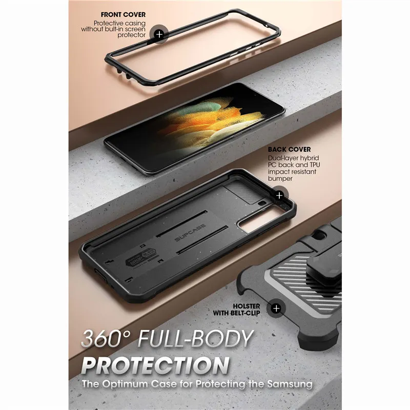 for samsung galaxy s21 plus case 2021 release 6 7 supcase ub pro full body holster cover without built in screen protector free global shipping