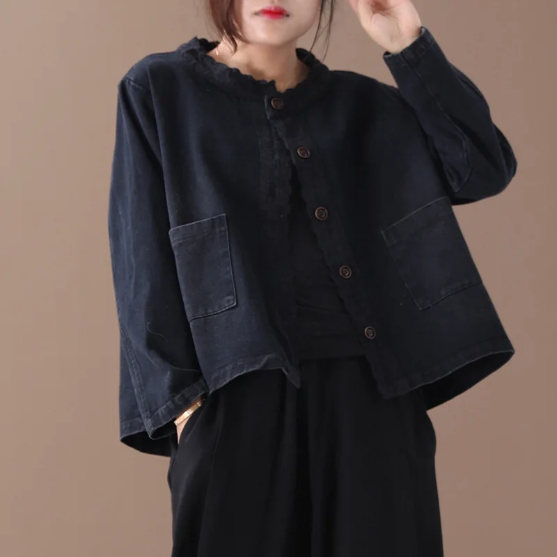 Осенне зимние куртки женские свободные пальто большого размера новые топы Cardiganc