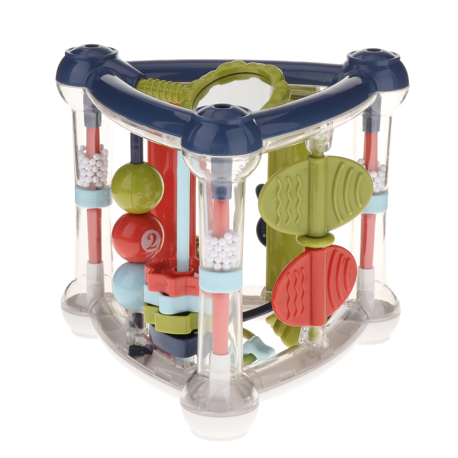 

1pc Activity Cube Toy Kids Educational Bead Maze Sorter Toy Birthday Gift