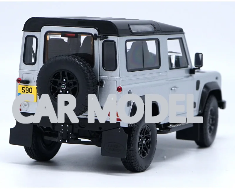 1:18 Масштаб сплава игрушечных транспортных средств Почти настоящий AR Defender 90 модель автомобиля SUV детских игрушечных автомобилей оригинальные аутентичные Детские игрушки