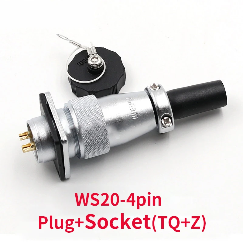 Разъемы WS20 4 pin разъем высокого напряжения Промышленный питания